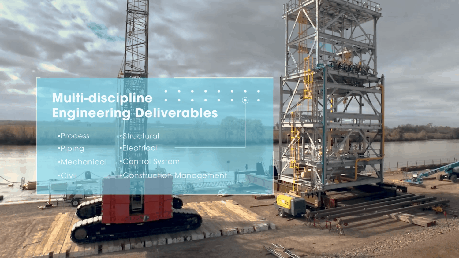Multi-discipline engineering deliverables on site