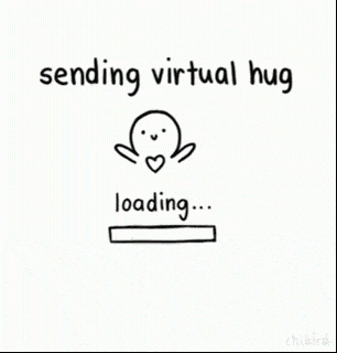 Sending virtual hug 